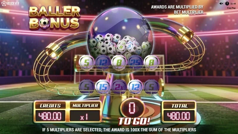 {{GAME_NAME}} – Baller Bonus-Runde wird gestartet